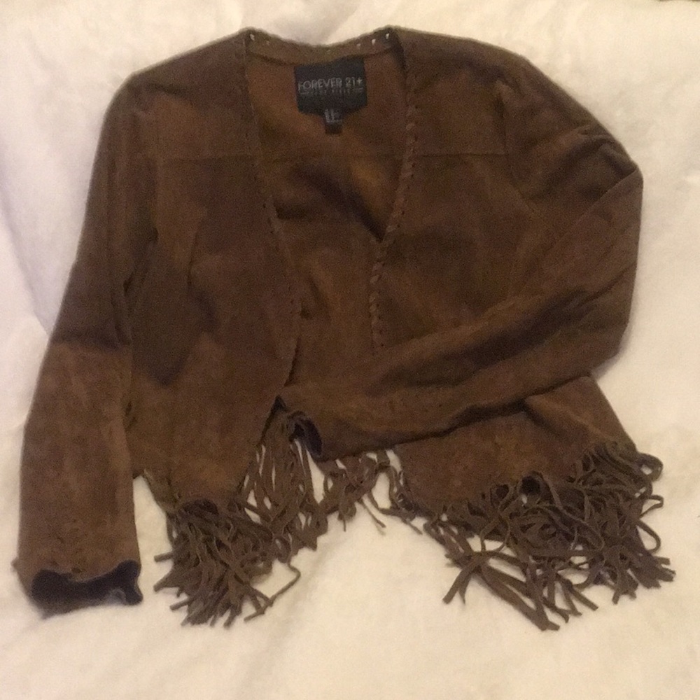 Faux Suede Jacket - Picture 3 of 7